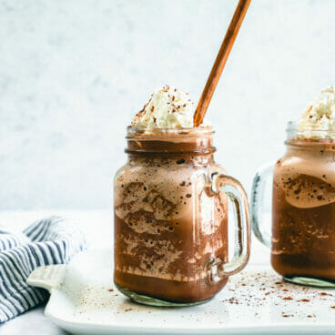 Frozen hot chocolate