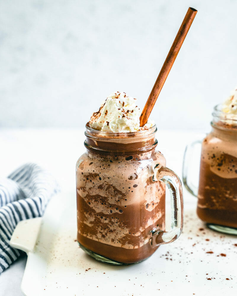 Frozen hot chocolate