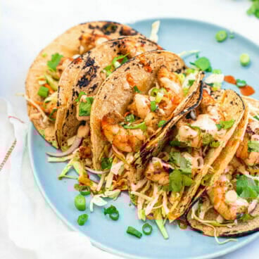 Grilled shrimp tacos