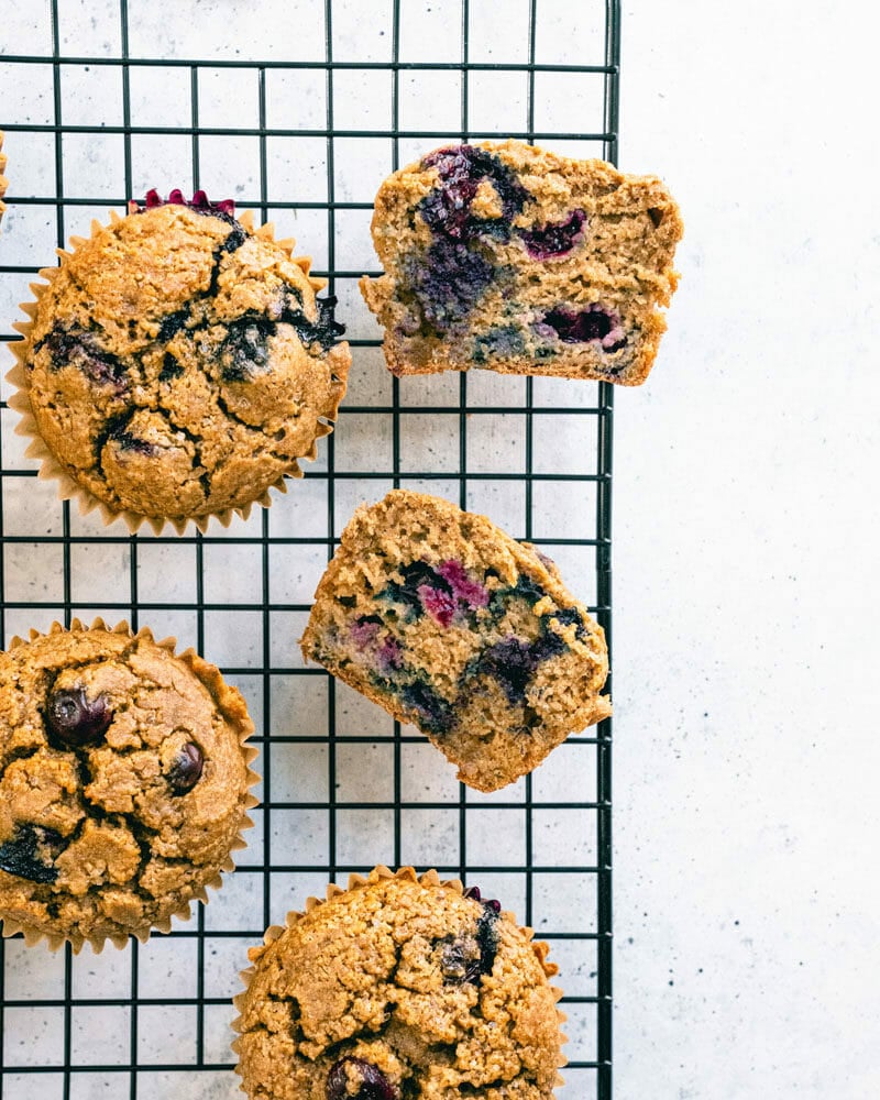 Blueberry blender muffins