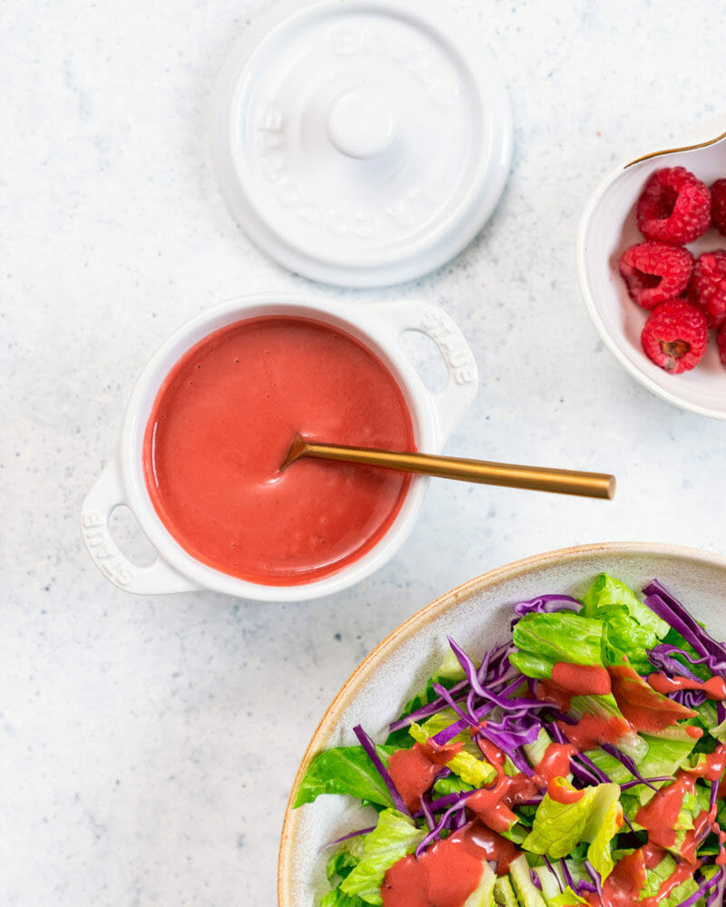 Raspberry vinaigrette