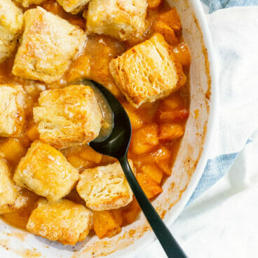 Best peach cobbler