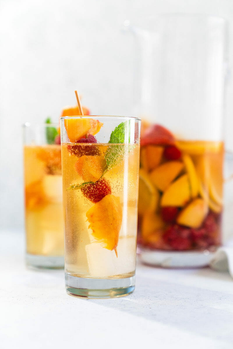 peach sangria