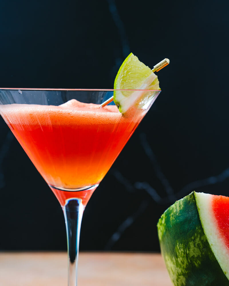 Watermelon gin cocktail