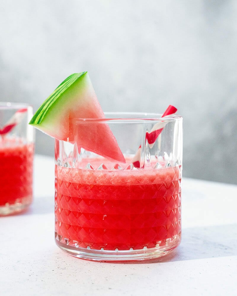 Watermelon vodka drink