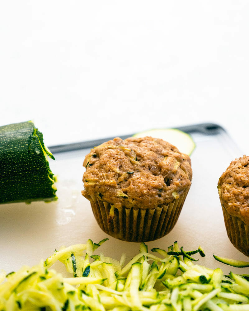 Zucchini muffins recipe
