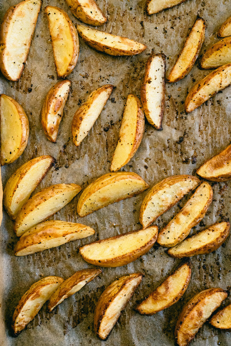 Baked potato wedges