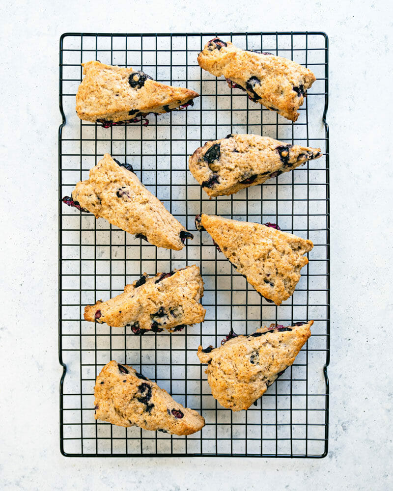 Blueberry scone recipe