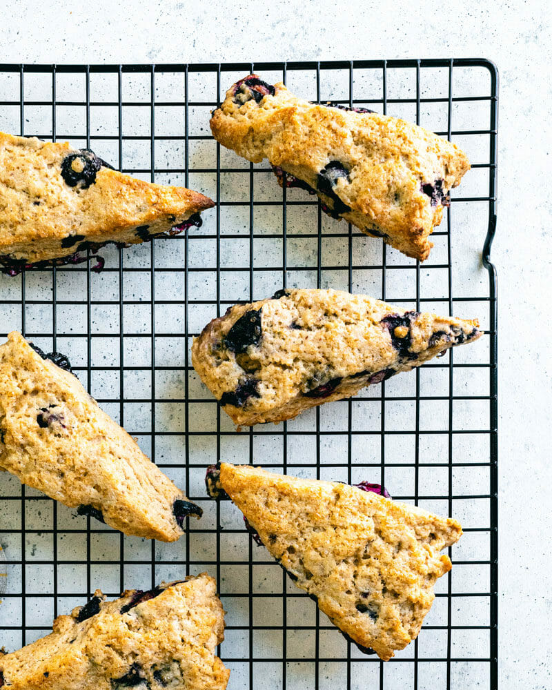 Blueberry scones