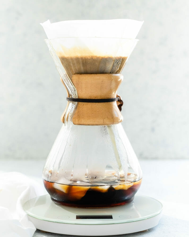 Chemex iced coffee