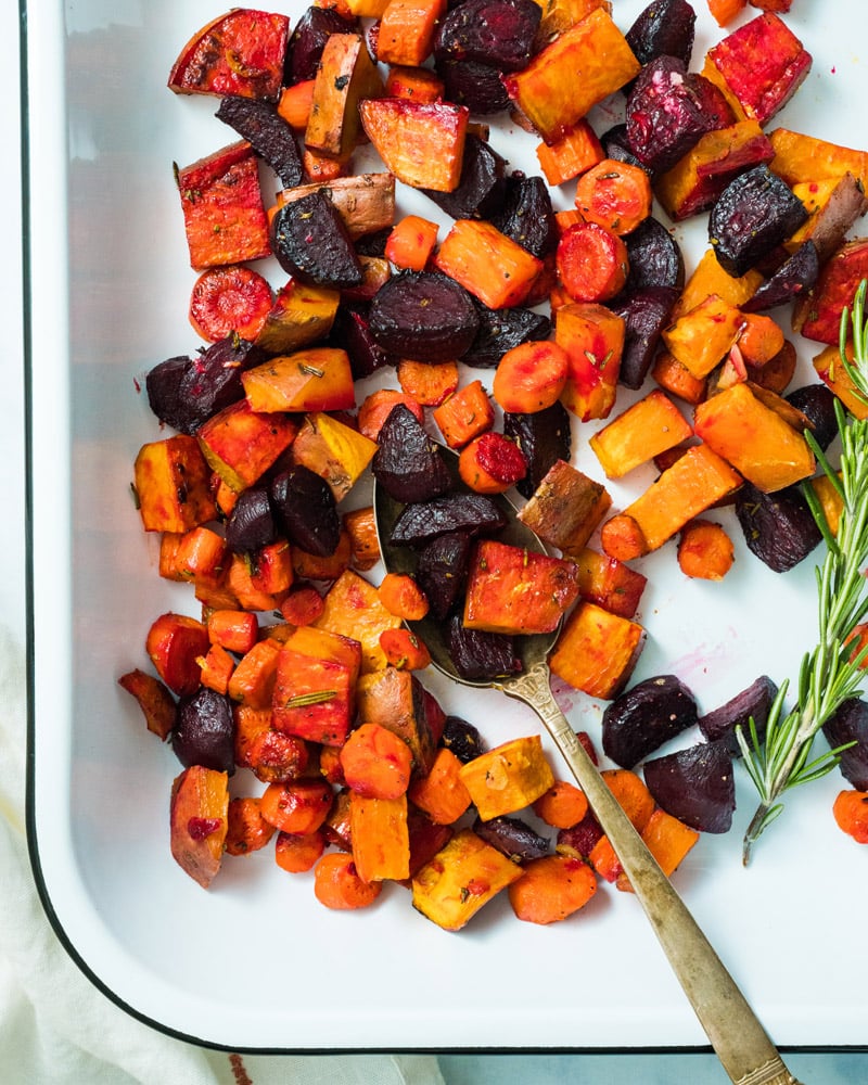 Thanksgiving roasted vegetables
