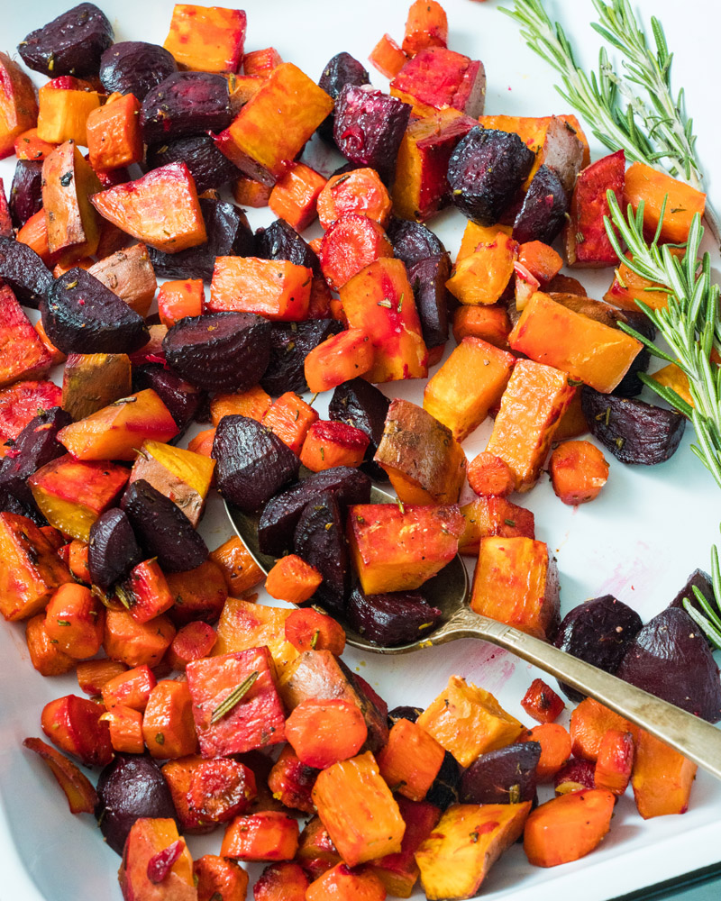 Thanksgiving roasted vegetables
