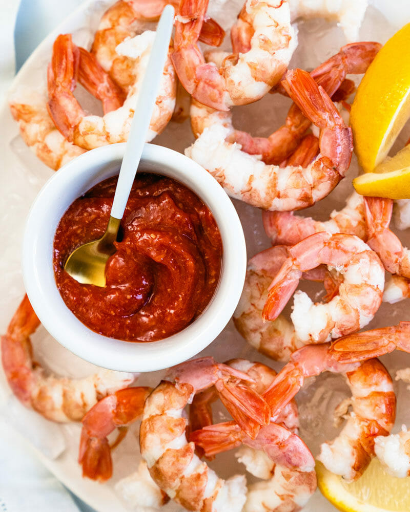 Homemade cocktail sauce