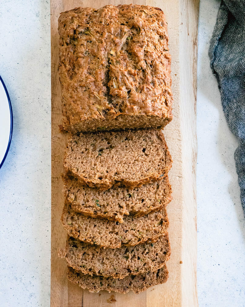 Vegan zucchini bread