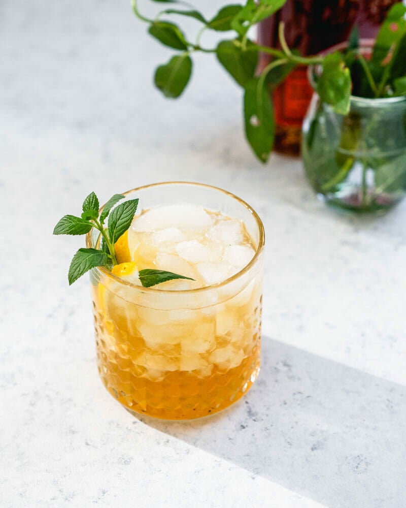 Whiskey smash