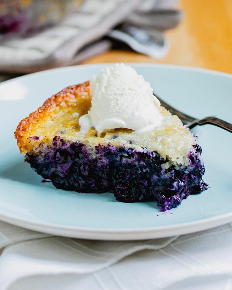 Old Fashioned Blueberry Cobbler