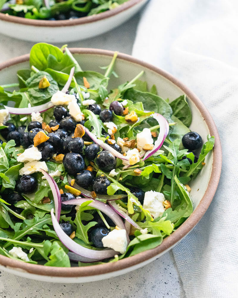 Blueberry salad