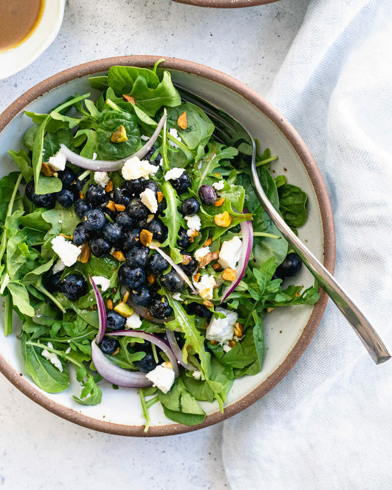 Blueberry salad