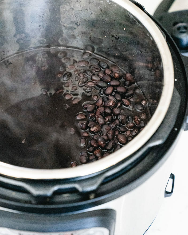 Pressure cooker black beans