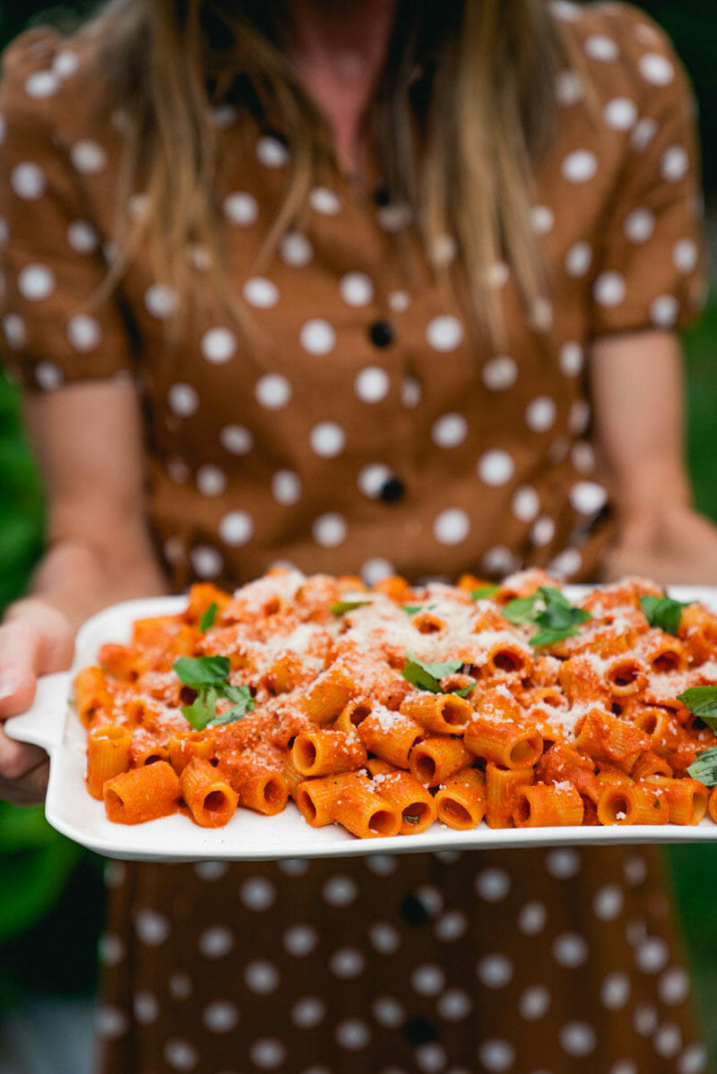 Vodka sauce pasta