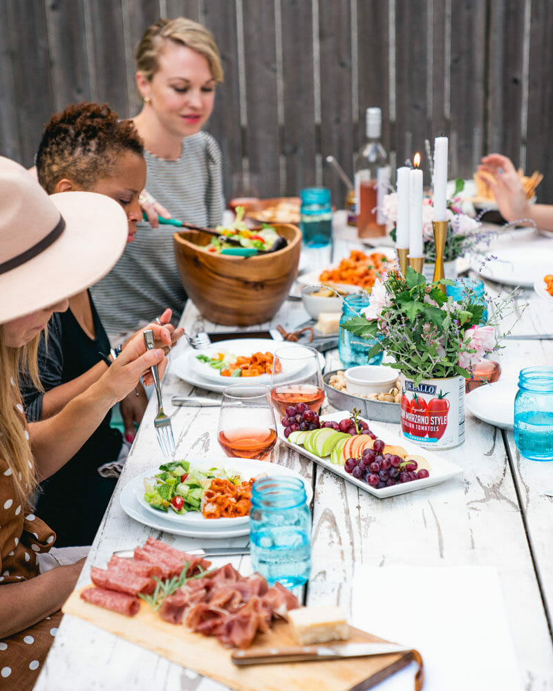 Italian dinner party