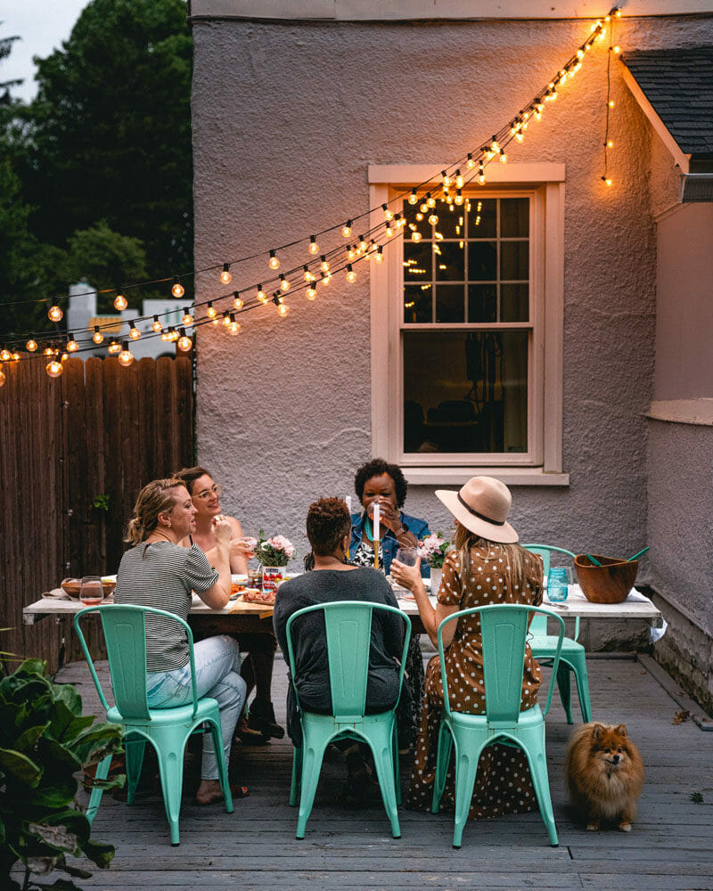 Italian dinner party