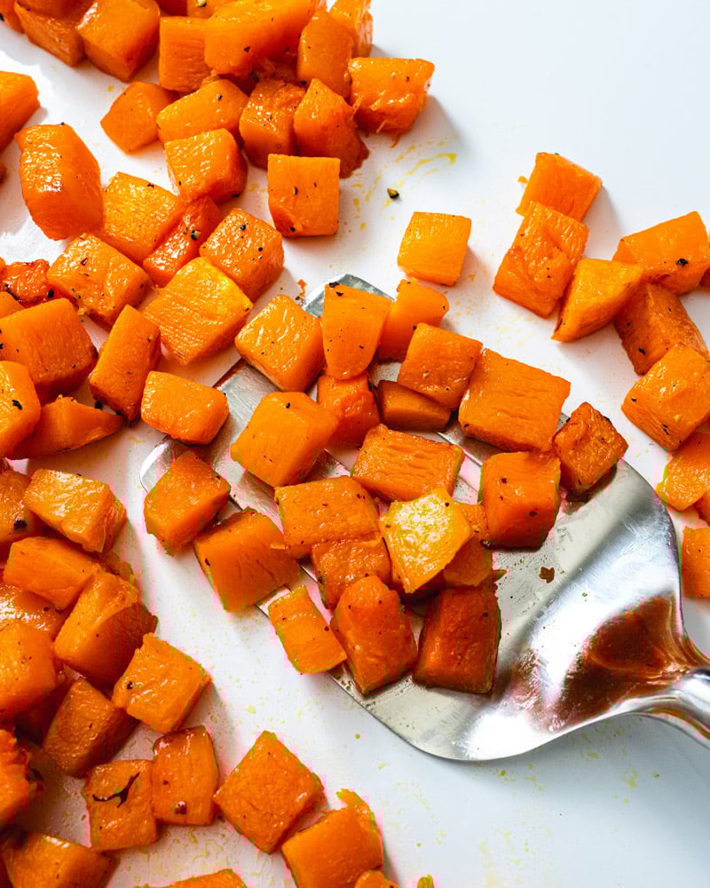 Roasted butternut squash