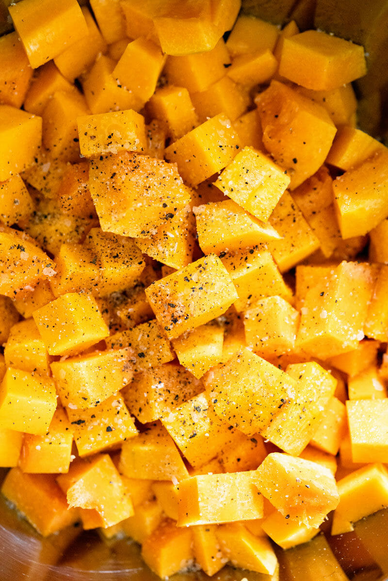 Roasted butternut squash