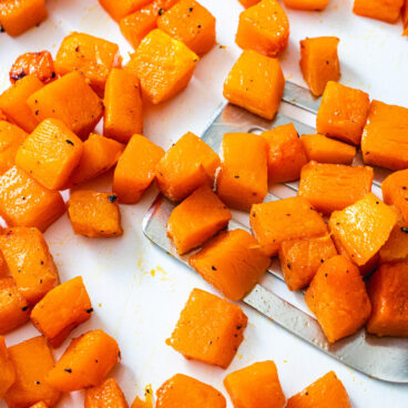 Roasted butternut squash