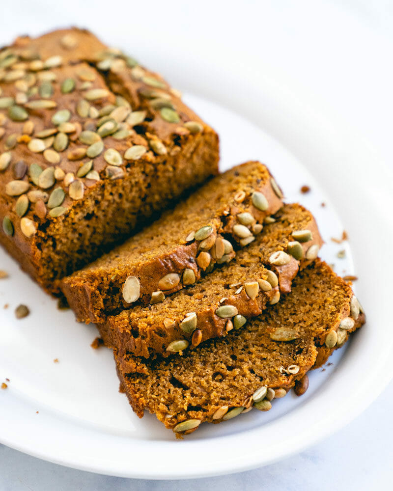 Vegan pumpkin bread