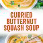 Curried Butternut Squash Soup