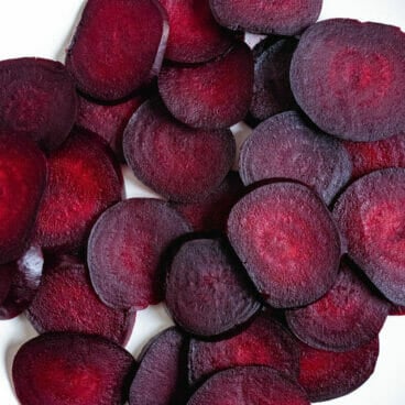 Oven roasted beets