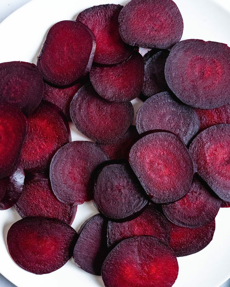 Oven roasted beets