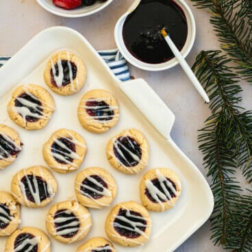 Easy thumbprint cookies