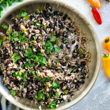 Black beans and rice