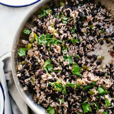 Black beans and rice