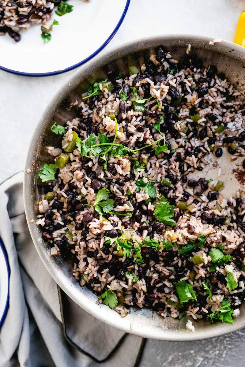 Black beans and rice