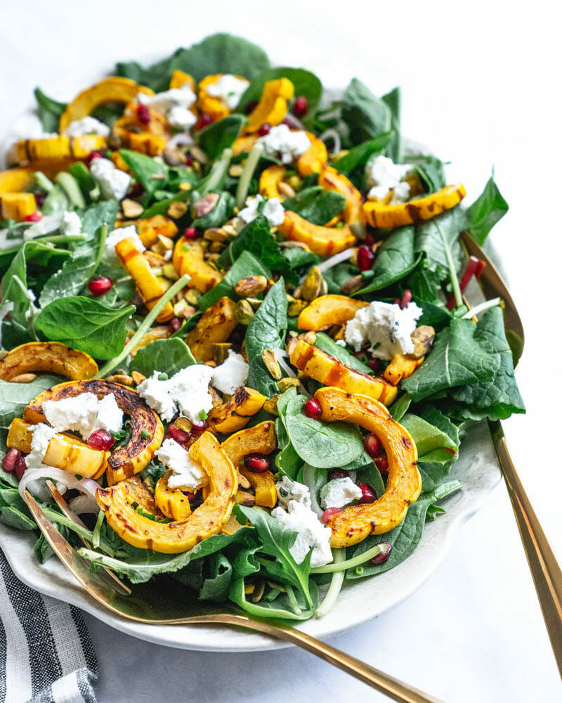 Delicata squash salad