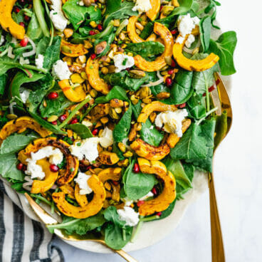 Delicata squash salad