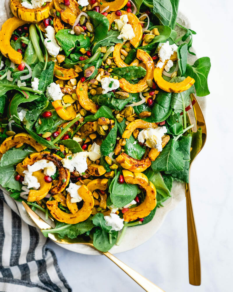 Delicata squash salad
