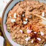 Homemade refried beans