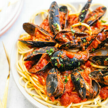 Mussels marinara