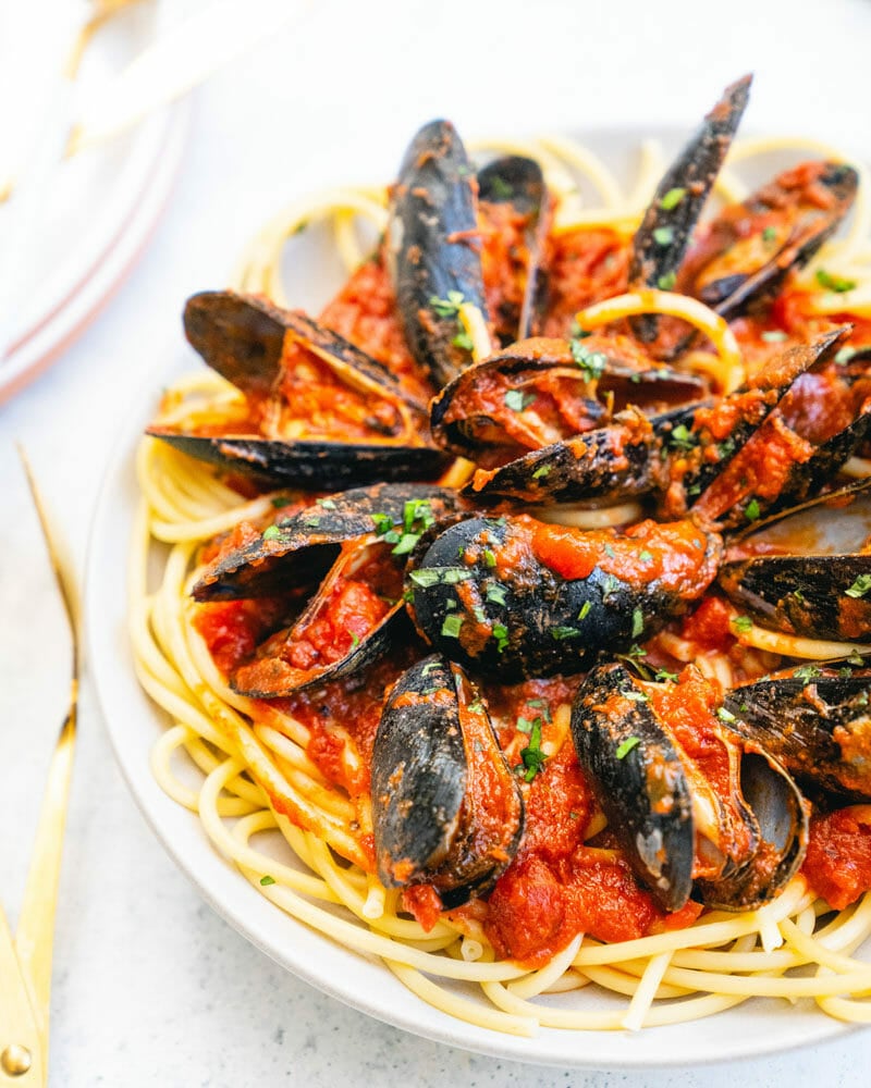 Mussels marinara