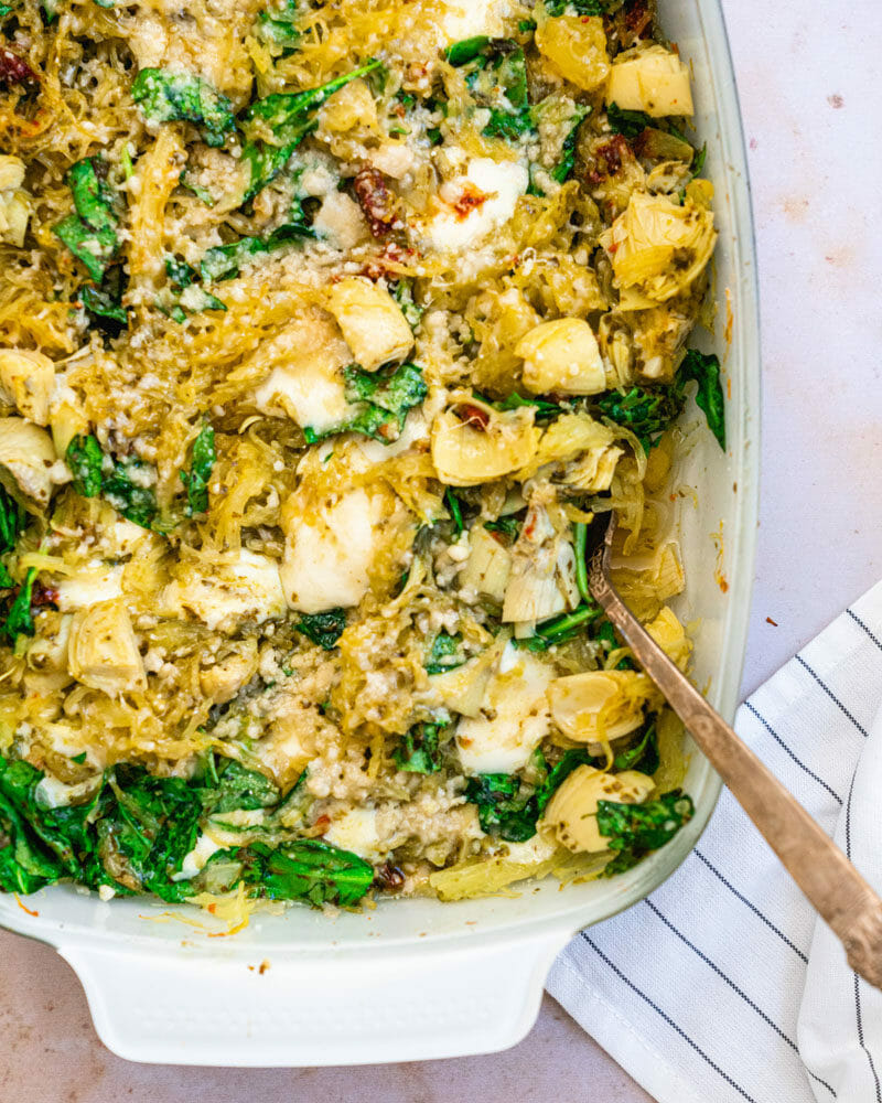 Spaghetti squash casserole
