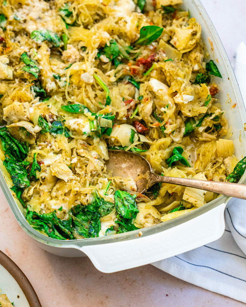 Spaghetti squash casserole