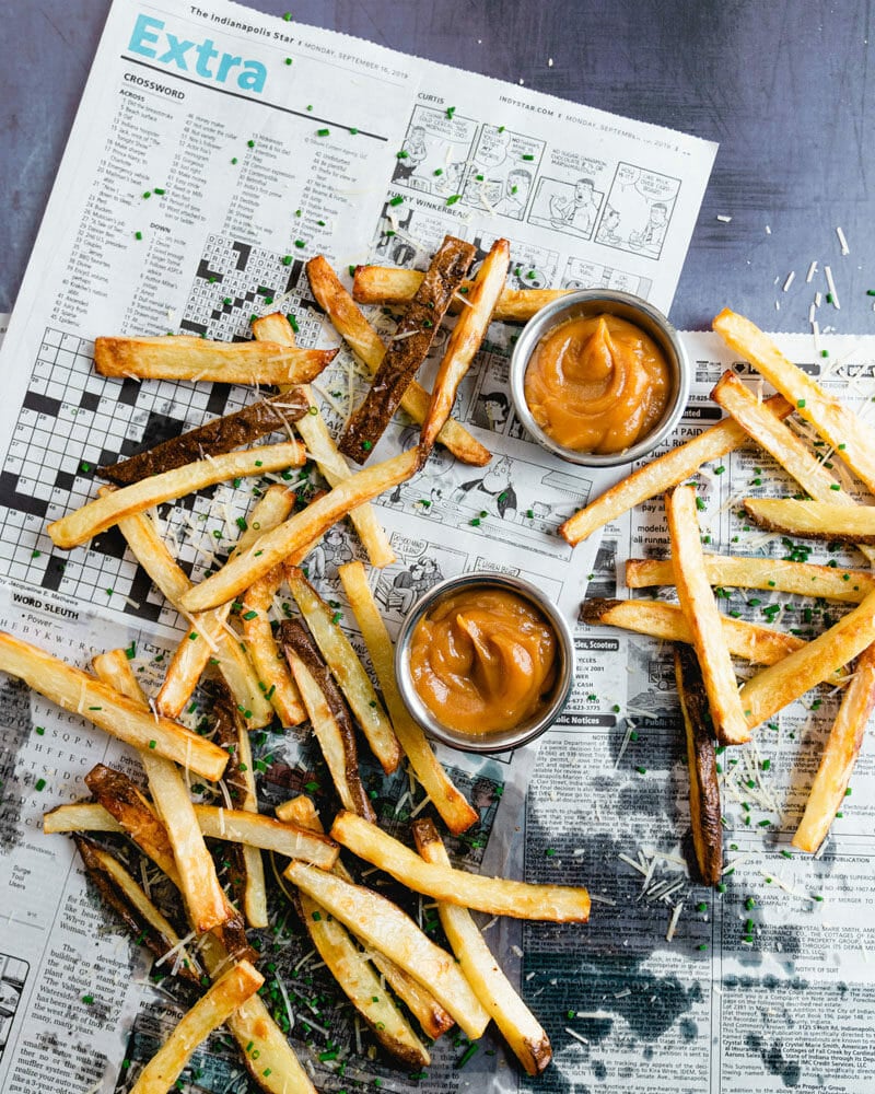 Parmesan truffle fries