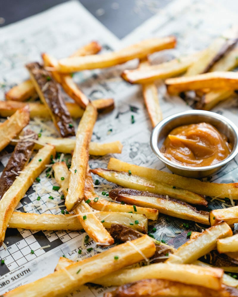 Parmesan truffle fries