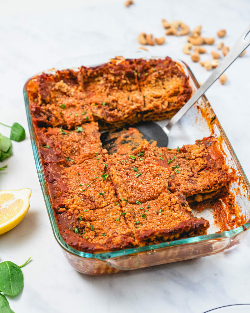 Dairy free lasagna