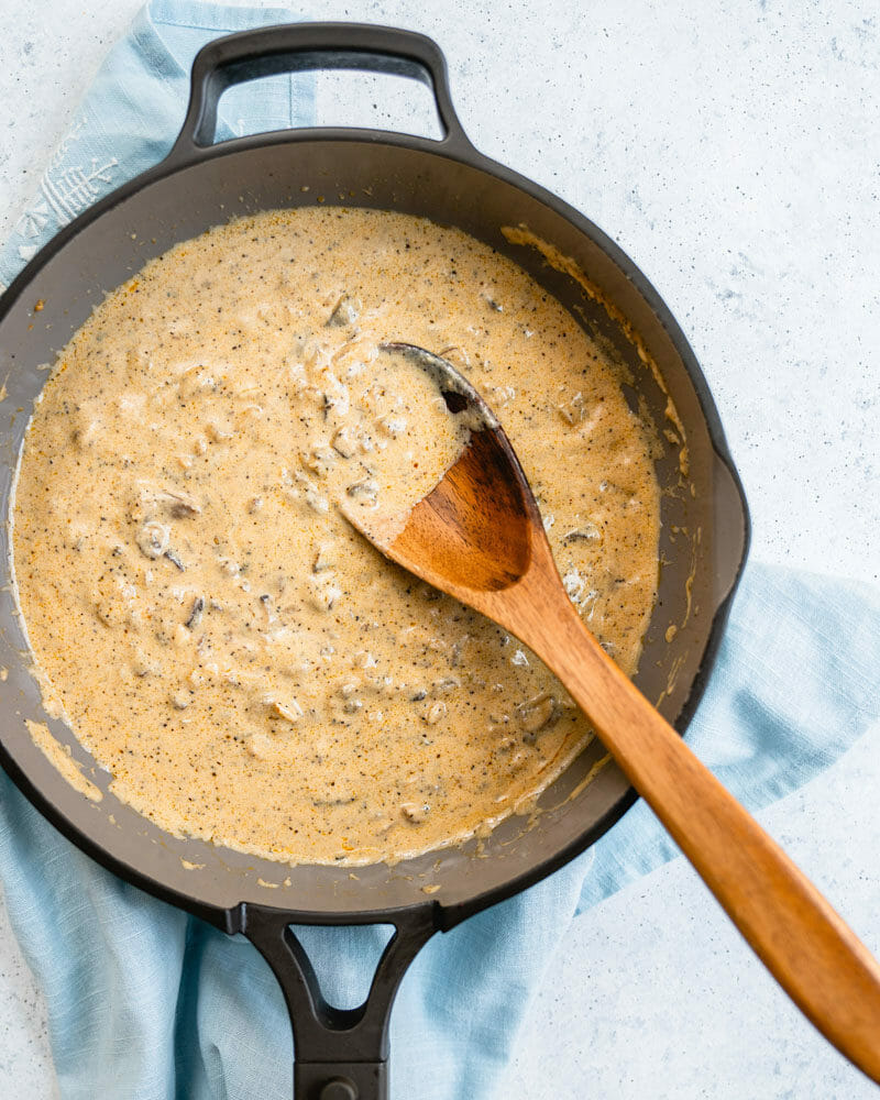 Vegan mushroom gravy