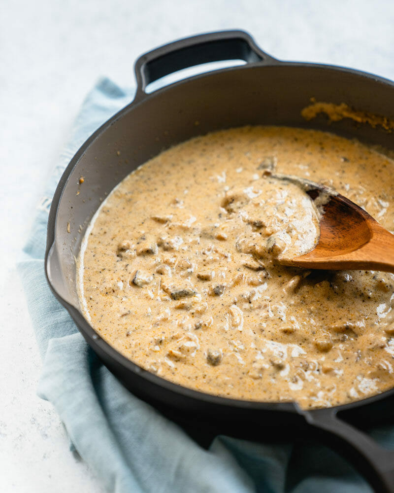 Vegan mushroom gravy